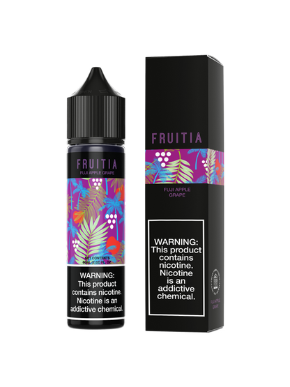 FRUITIA by Fresh Farms E-Liquid 60mL (Freebase) | Fuji Apple Grape with packaging