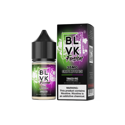 BLVK TFN Salt Series E-Liquid 30mL (Salt Nic) Grape Apple Ice with Packaging