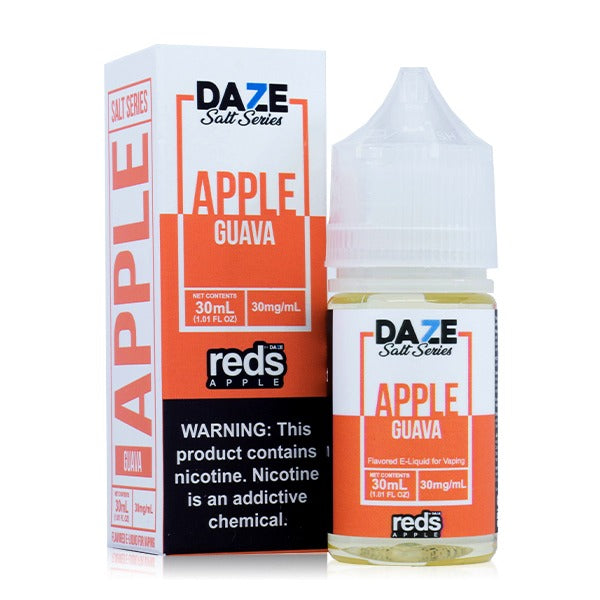 Reds Salt Series E-Liquid 30mL Salt Nic Guava with Packaging