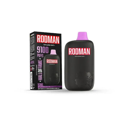 Hall of Fame by Aloha Sun Rodman Disposable 9100 Puffs 16mL 50mg | MOQ 10 with Packaging