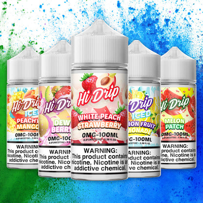 Hi-Drip Series E-Liquid 100mL (Freebase) | Group Photo