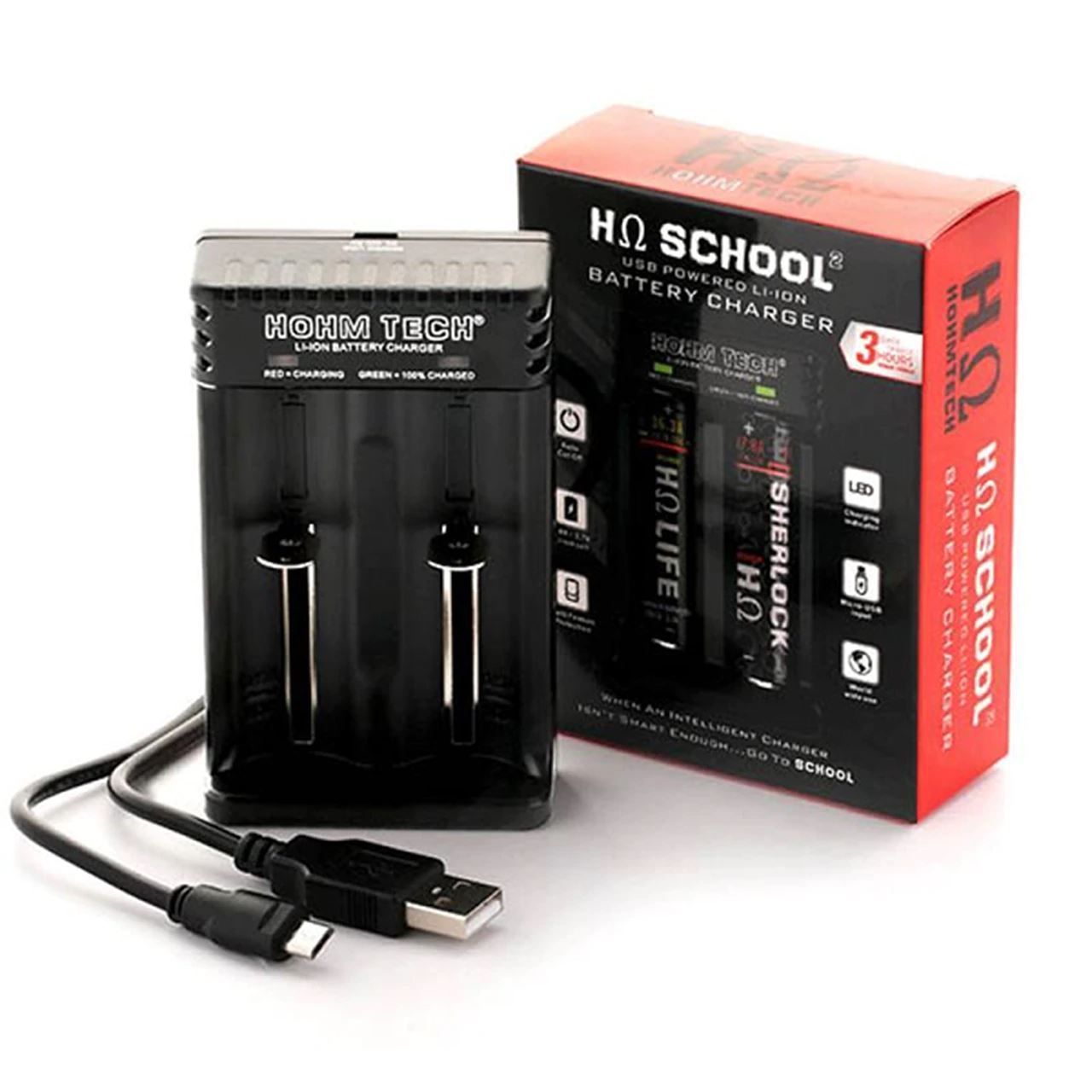 HohmTech Hohm-School 2 Bay Charger with Packaging