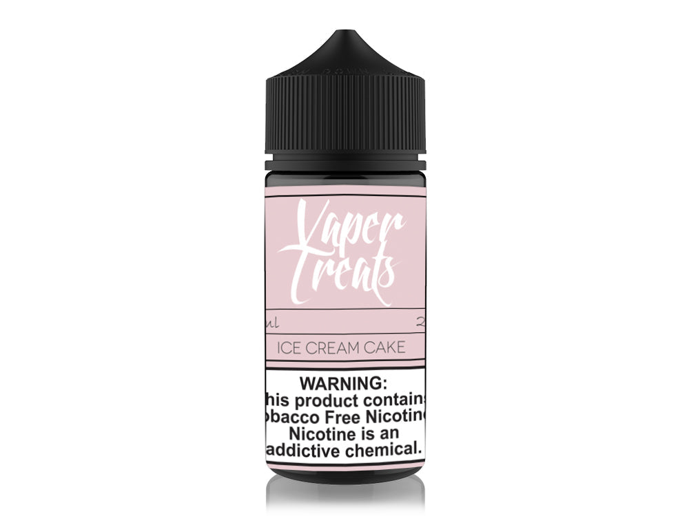 Vaper Treats Series E-Liquid 100mL | Ice Cream Cake Bottle