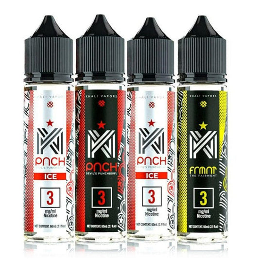 Khali Vapors Series E-Liquid 60mL | Group Photo