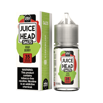 Juice Head Salt Series E-Liquid 30mL (Salt Nic)| Kiwi Berry with packaging