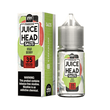 Juice Head Salt Series E-Liquid 30mL (Salt Nic)| Kiwi Berry Freeze with packaging