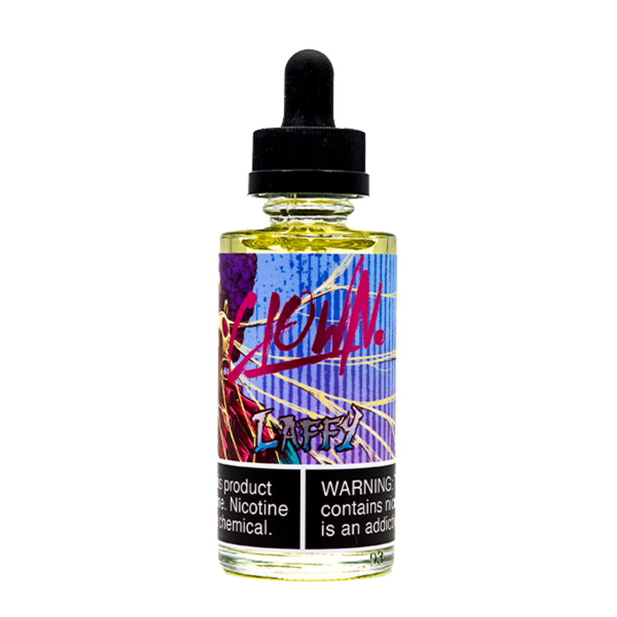 Bad Drip Series E-Liquid 60mL (Freebase) Laffy with packaging