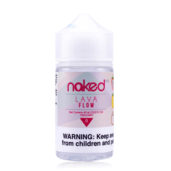 Naked 100 E-Liquid 60mL | PMTA Submitted (Freebase) | Lava Flow