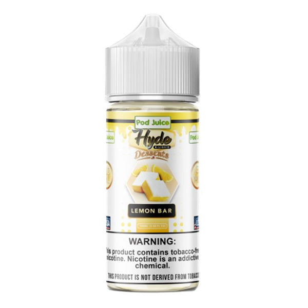 Pod Juice TFN Hyde Series E-Liquid  100mL (Freebase) Lemon Bar