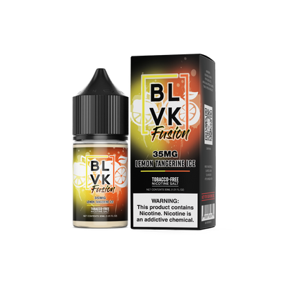 BLVK TFN Salt Series E-Liquid 30mL (Salt Nic)  Lemon Tangerine Ice with packaging