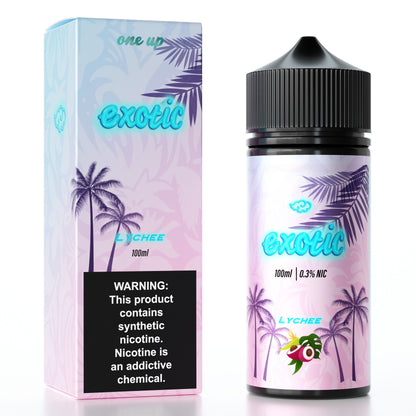 One Up TFN E-Liquid 100mL (Freebase) | Lychee With Packaging