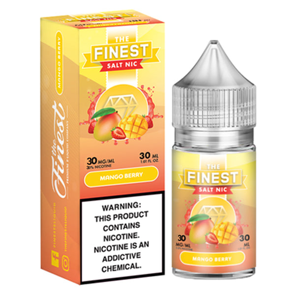 Finest Salt Series E-Liquid 30mL (Salt Nic) | Mango Berry with packaging