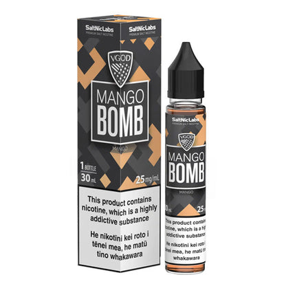 VGOD Salt Series E-Liquid 30mL | Mango Bomb with packaging