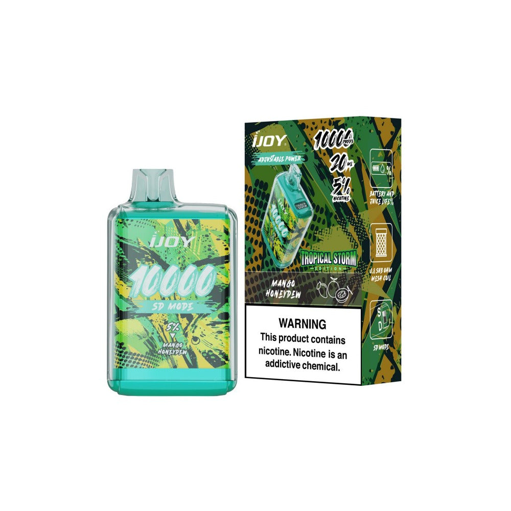 IJoy Bar SD10000 Disposable 10000 Puffs 20mL 50mg | MOQ 5 Mango Honeydew