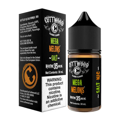 Cuttwood E-Liquid 30mL (Salt Nic) | Mega Melons with packaging