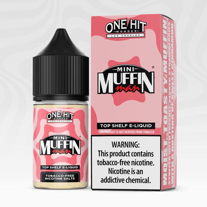 One Hit Wonder TFN Salt Series E-Liquid 30mL (Salt Nic) | Mini Muffin Man with packaging