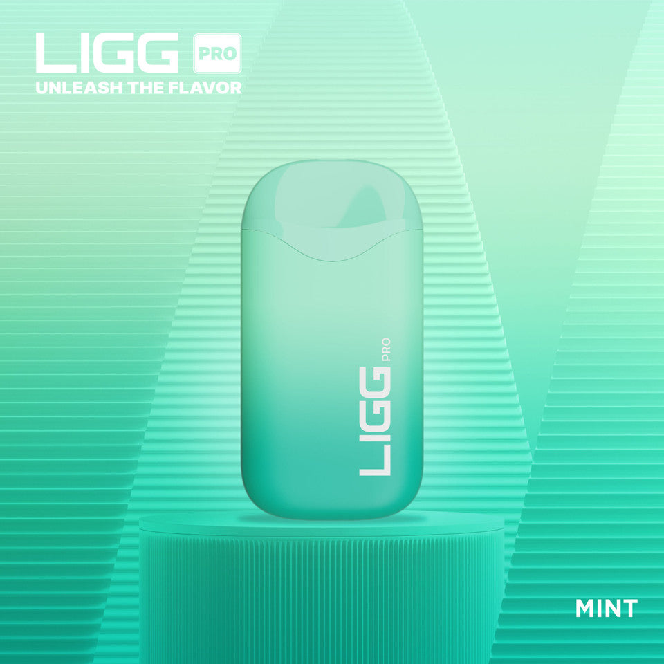 Ligg Pro Disposable 5500 Puffs 14mL 50mg | MOQ 10 Mint