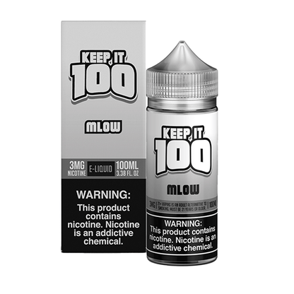 Keep It 100 TFN Series E-Liquid 0mg | 100mL (Freebase) MLow with Packaging