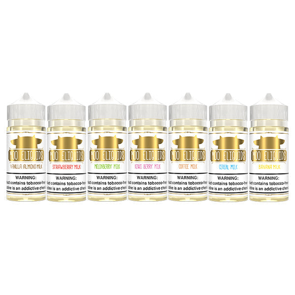 Moo TFN Series E-Liquid 100mL Group Photo