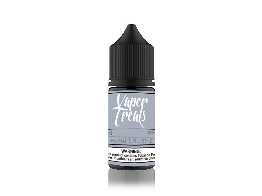 Vaper Treats Salt Series E-Liquid 30mL | Mr Malts Flurry Bottle