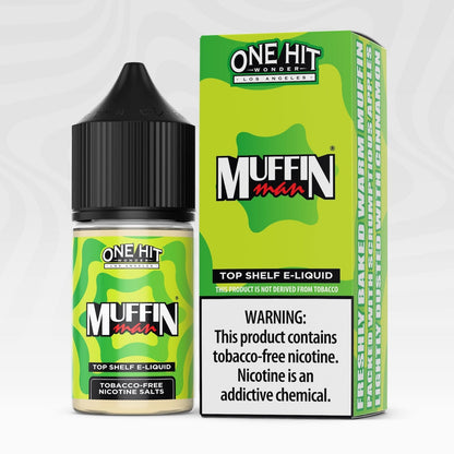 One Hit Wonder TFN Salt Series E-Liquid 30mL (Salt Nic) | Muffin Man with packaging