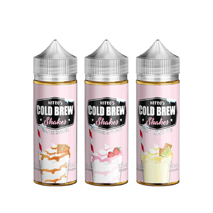 Nitro’s Cold Brew Shakes Series E-Liquid 100mL (Freebase) | Group Photo