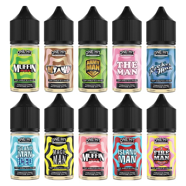 One Hit Wonder TFN Salt Series E-Liquid 30mL (Salt Nic) | Group Photo