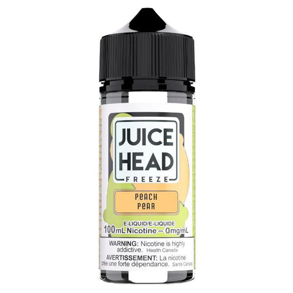 Juice Head Series E-Liquid | 100mL (Freebase) Peach Pear Freeze with Packaging