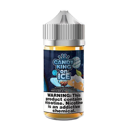 Candy King Series E-Liquid 100mL (Freebase) |  Peachy Rings Iced