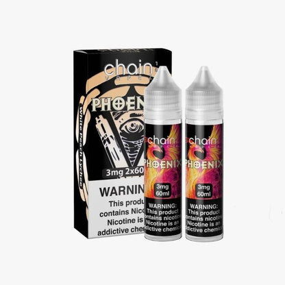 Chain Vapez Series E-Liquid x2-60mL (120mL) Phoenix with packaging