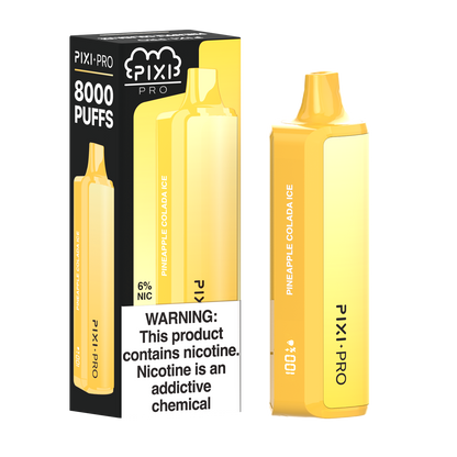 Pineapple Colada Ice Pixi Pro Disposable 8000 Puffs 14mL 60mg | MOQ 10pc