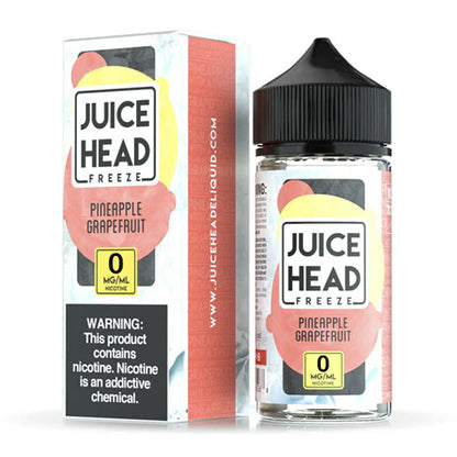 Juice Head Series E-Liquid | 100mL (Freebase) Pineapple Grapefruit Freeze with Packaging