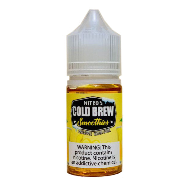 Nitro’s Cold Brew Salt Series E-Liquid 30mL (Salt Nic) | Pineapple Melon Swirl