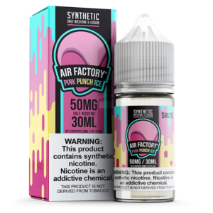 Air Factory TFN Salt Series E-Liquid 30mL (Salt Nic) | 50mg Pink Punch Ice with Packaging