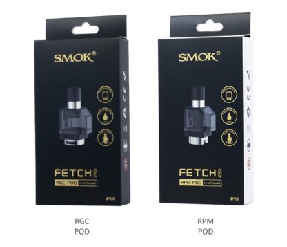 SMOK Fetch Pro Pod (3-Pack) | Group Photo with Packaging