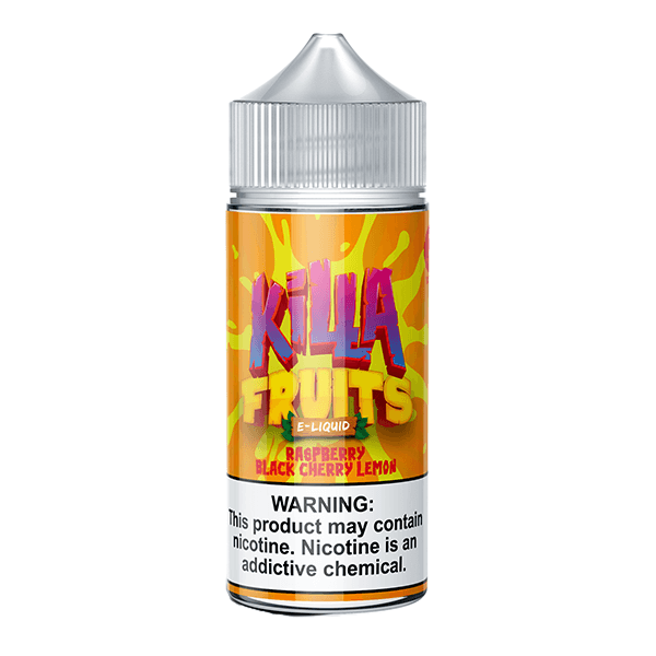 Killa Fruits Series E-Liquid 100mL (Freebase) |  Raspberry Black Cherry Lemon