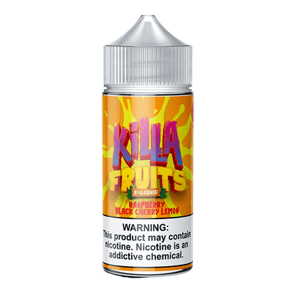 Killa Fruits Series E-Liquid 100mL (Freebase) |  Raspberry Black Cherry Lemon