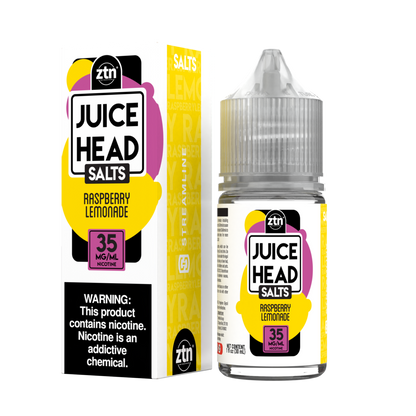 Juice Head Salt Series E-Liquid 30mL (Salt Nic)| Raspberry Lemonade with packaging