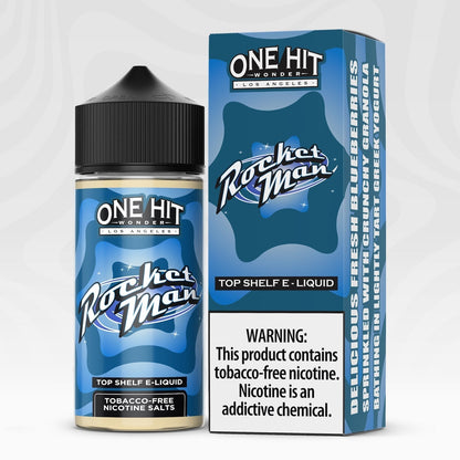 One Hit Wonder TFN Series E-Liquid 100mL (Freebase) | Rocket Man with packaging