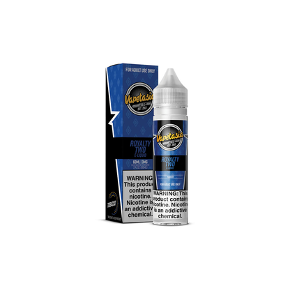 Vapetasia E-Liquid 60mL Royalty Two with packaging