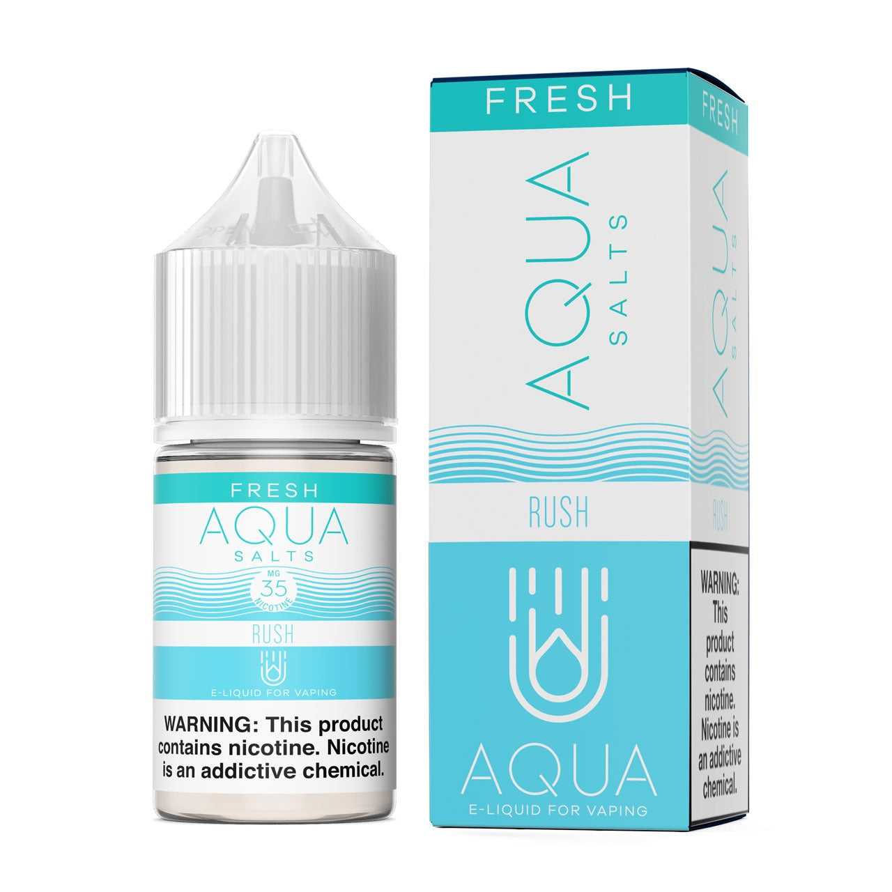 Aqua Salt Series E-Liquid 30mL (Salt Nic) |  Rush with packaging