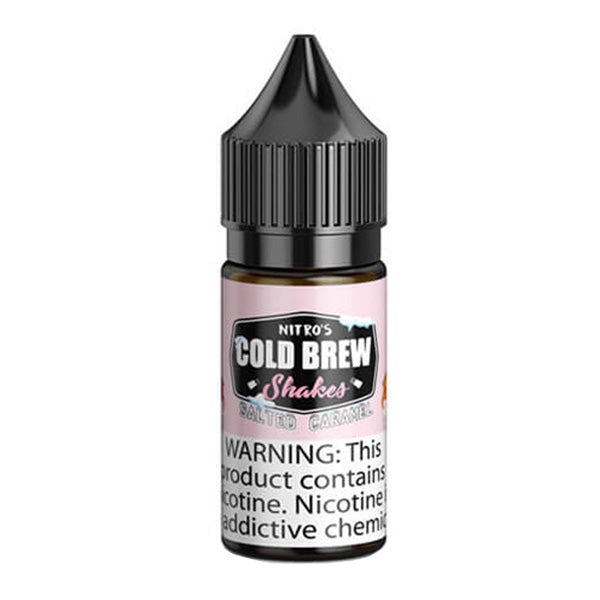 Nitro’s Cold Brew Salt Series E-Liquid 30mL (Salt Nic) | Salted Caramel