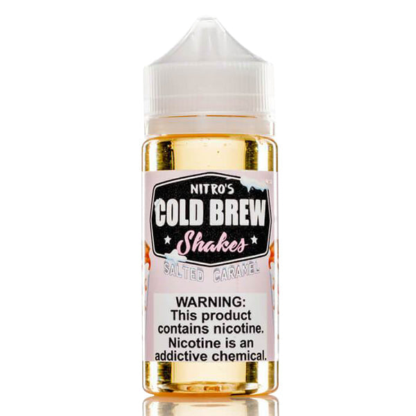 Nitro’s Cold Brew Shakes Series E-Liquid 100mL (Freebase) | Salted Caramel