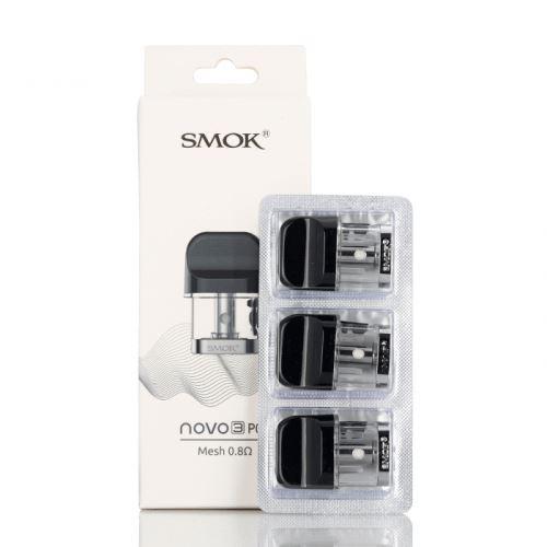 SMOK Novo 3 Pod (3-Pack) with PAckaging