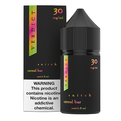 Verdict Salt Series E-Liquid 30mL | Snitch with packaging