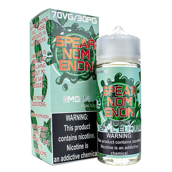 Nomenon and Freenoms Series E-Liquid 120mL (Freebase) | Spearnomenon with packaging