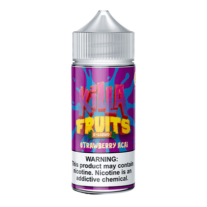 Killa Fruits Series E-Liquid 100mL (Freebase) |  Strawberry Acai