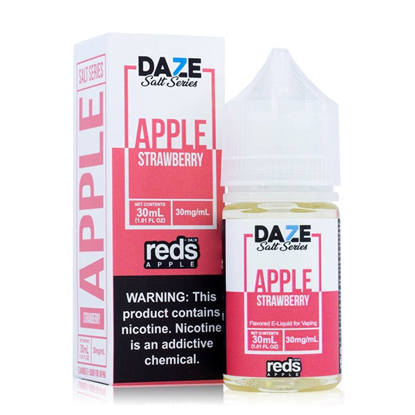 Reds Salt Series E-Liquid 30mL Salt Nic Strawberry with Packaging