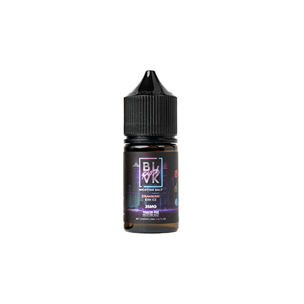 BLVK TFN Salt Series E-Liquid 30mL (Salt Nic)  Strawberry Kiwi Ice