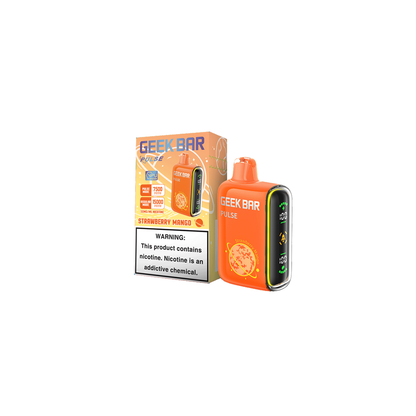 Geek Bar Pulse Disposable 15000 Puffs 16mL 50mg | MOQ 5 Strawberry Mango with Packaging